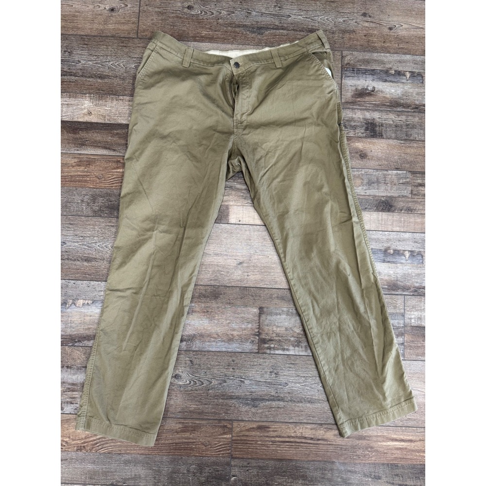 Columbia Mens Regular Fit Flex Utility Pants Tan Khaki 42x34